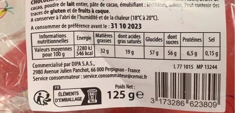 Chocolat poule