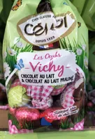 Les Oeufs Vichy Chocolat au lait & chocolat au lait praliné