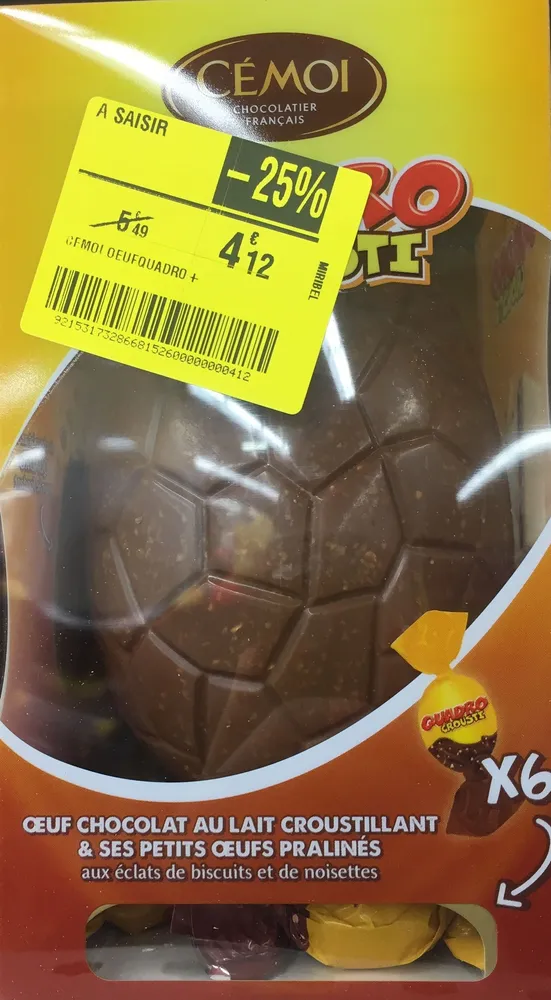 œuf en chocolat