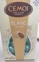Bonbons œuf blanc praliné