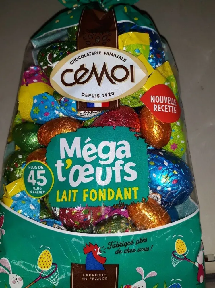 Chocolats Cemoi megat’oeufs