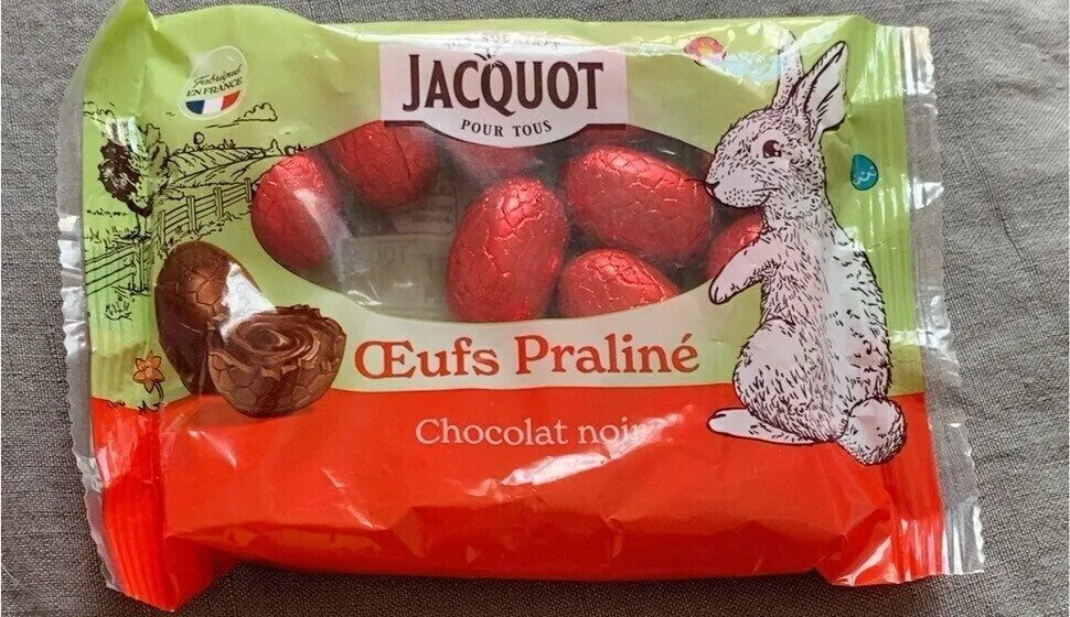 Œufs pralinés_ chocolat noir