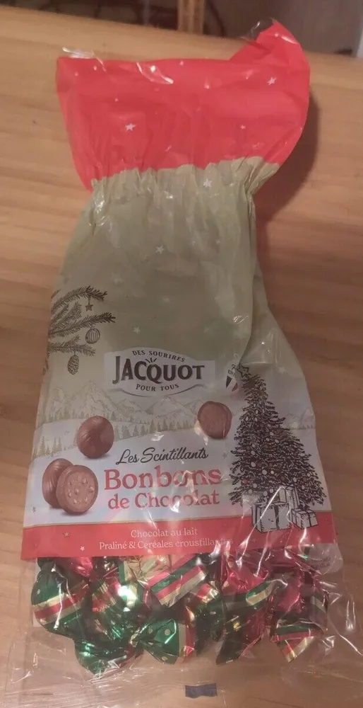 JACQUOT Bombons de chocolate Les Scintillants