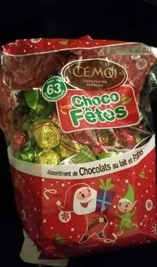 Chocolats Fête Cémoi, Sachet
