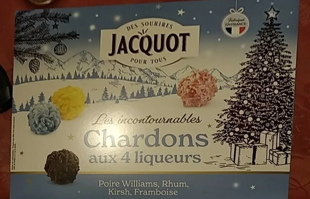 Les incontournables chardons aux quatre liqueurs