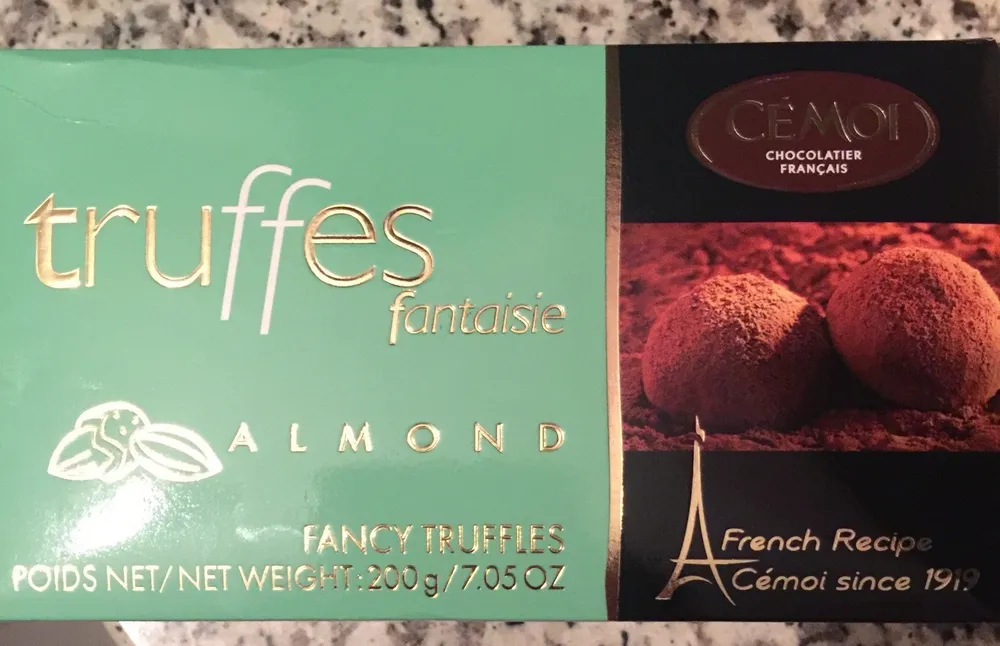 Cemoi Almond Truffes 200G Mantelin Makuinen Tryffelirasia