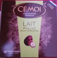 Chocolat lait praliné