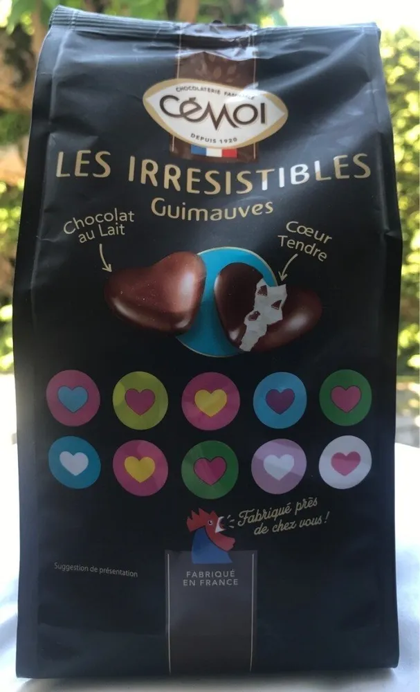 Guimauves enrobées de chocolat au lait
