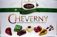 Cheverny Assortiment de chocolats au lait Noirs et Blancs