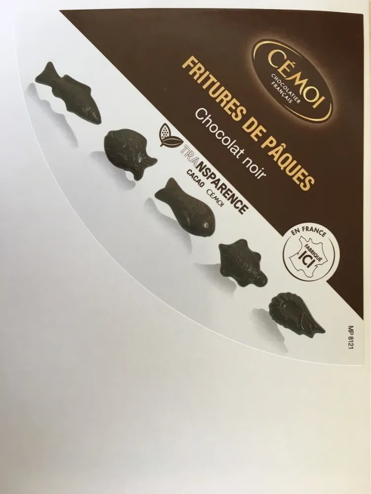 Friture chocolat noir