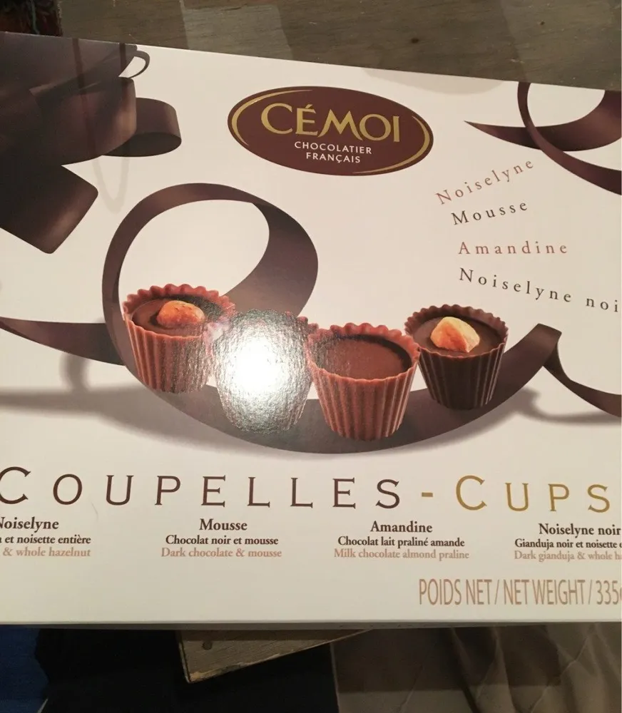 Cemoi Taças De Chocolate Sabores Diversos