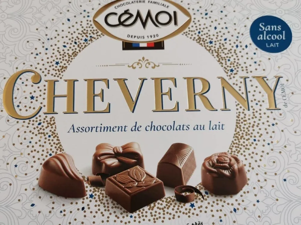 CHEVERNY Assortiment de chocolats au lait