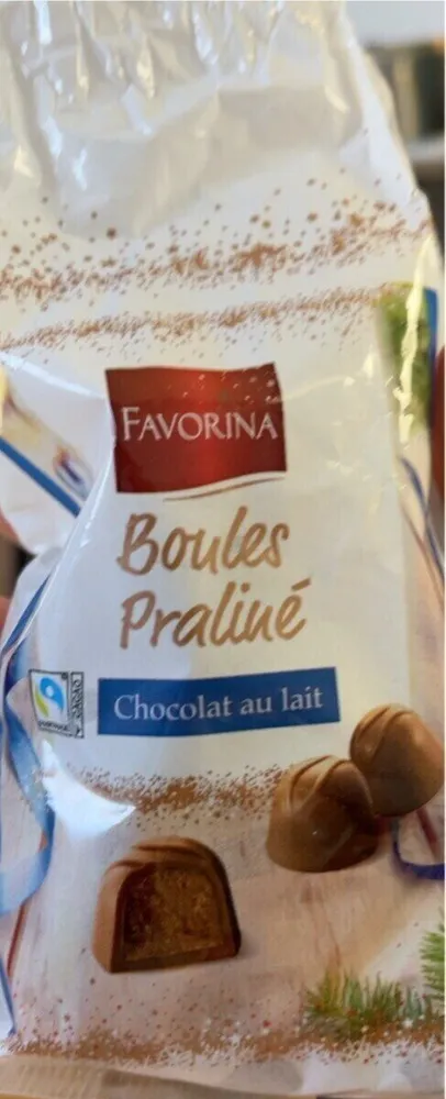 Boules Praliné Chocolat au lait