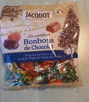 Bonbons de chocolat - Chocolat au lait et noir au goût fruité & Pâtes de Fruits