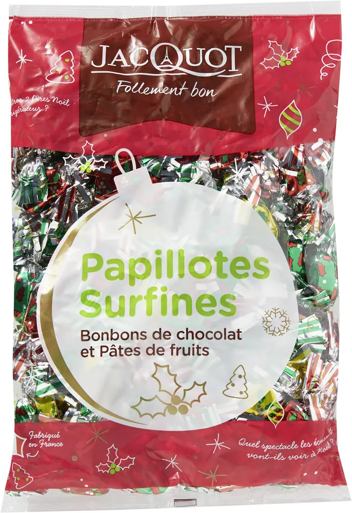 Papillotes au chocolat