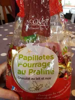 Papillotes fourrage au praliné