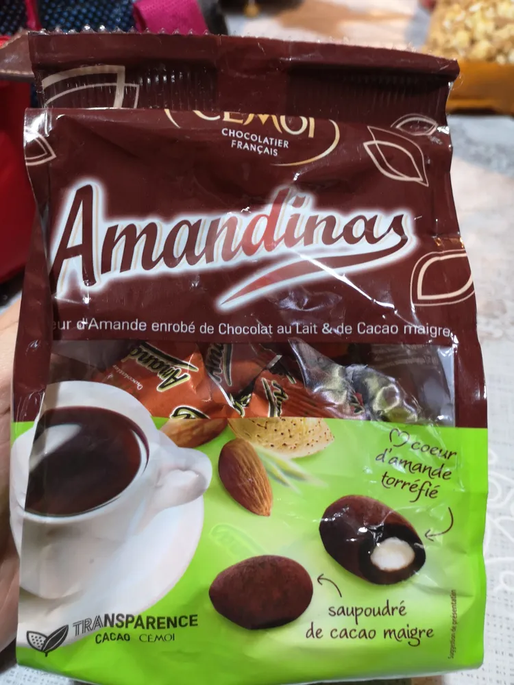 Amandinas chocolat au lait