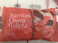 Barritas choco galleta