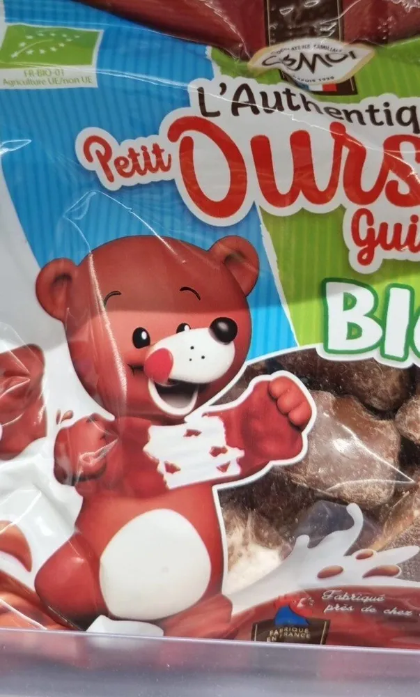 Petit ourson guimauve bio