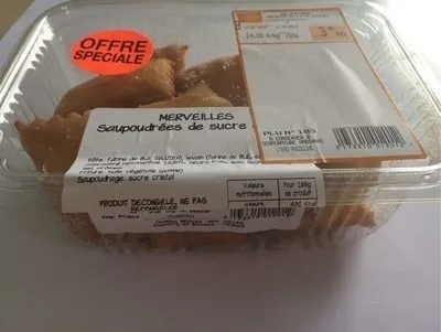 Merveilles Saupoudrées de sucre cristal