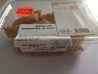 Merveilles Saupoudrées de sucre cristal
