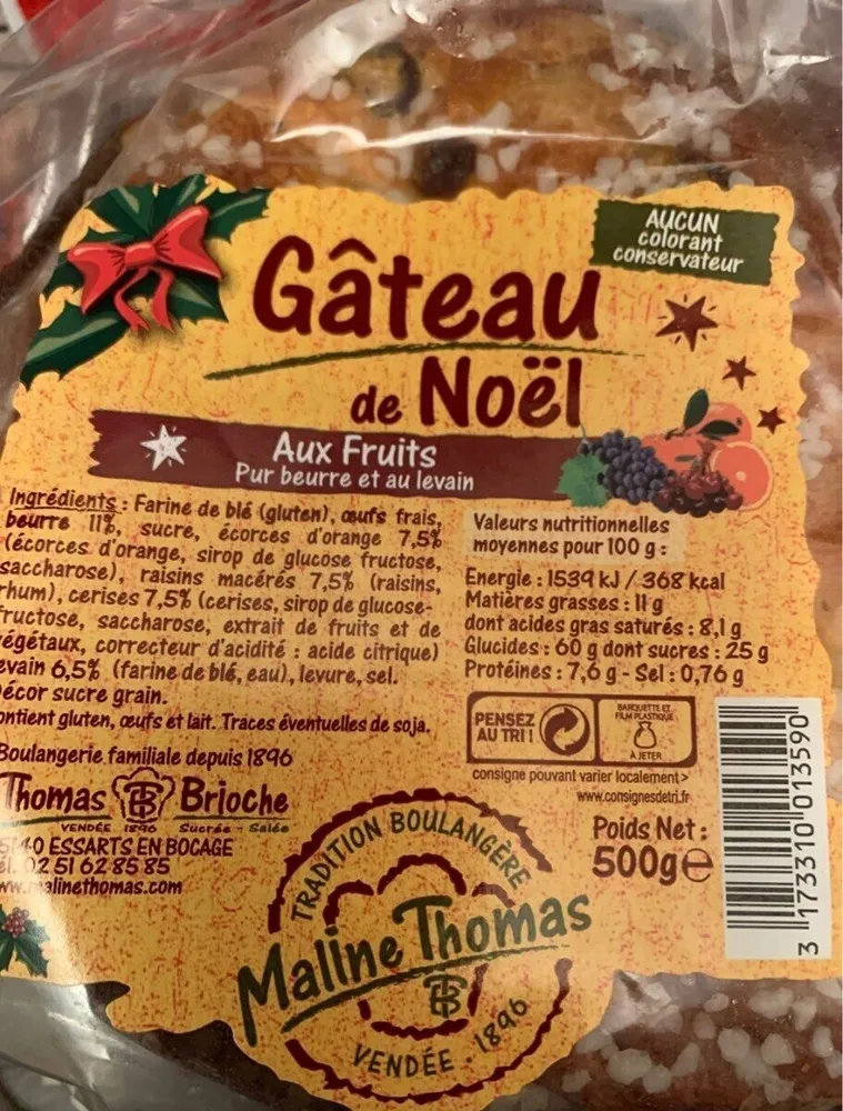 Gateau de Noel