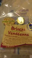 Brioche vendeenne tressee pur beurre IGP Maline Thomas 1 x