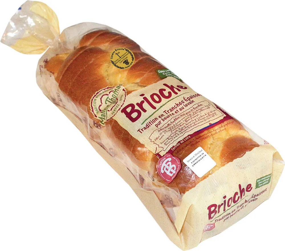 BRIOCHE EN TRANCHES ÉPAISSES 600G MALINE THOMAS