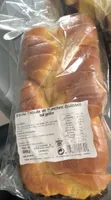 brioche tresses en tranches epaisses surgelees