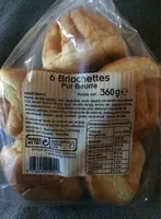 6 briochettes pur beurre