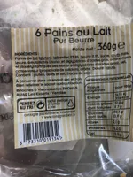 6 Pains au Lait Pur Beurre