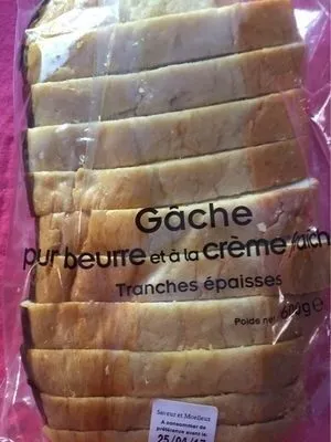 Gâche pur beurre et à la crème fraîche