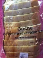 Gâche pur beurre et à la crème fraîche