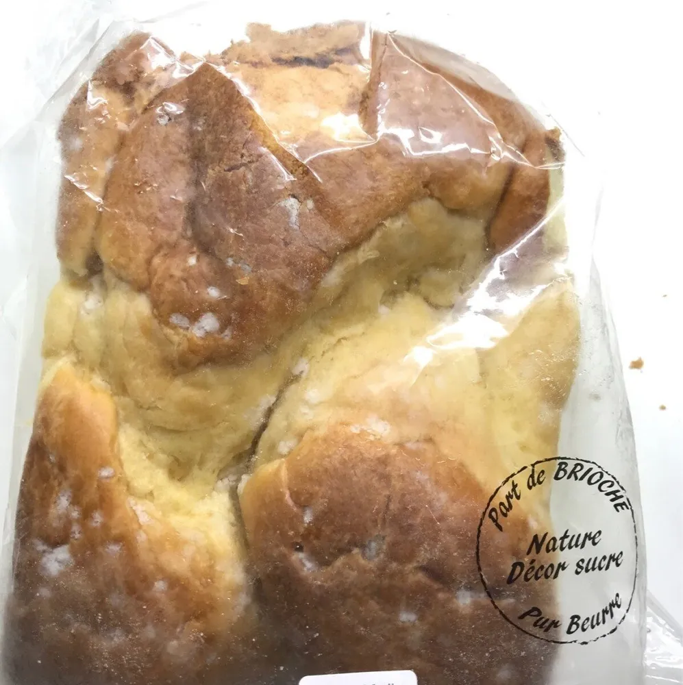 Part Brioche Nature Decor sucre pur Beurre