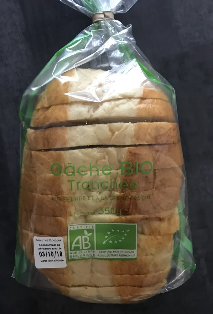 Gache bio pur beurre