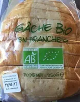 Gâche Bio en tranches