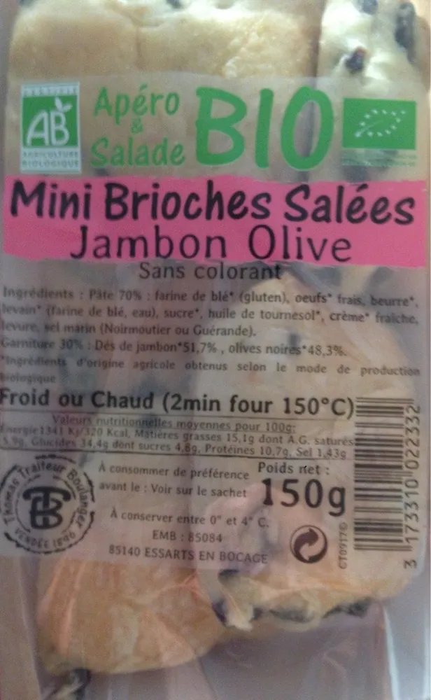 Mini brioches salées