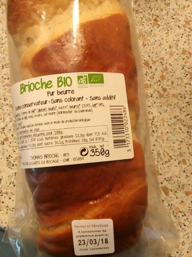 Brioche bio