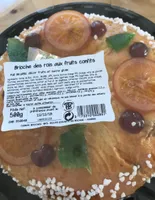 Brioche des rois aux fruits confits