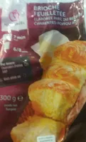 Brioche feuilletée cuite, surgelée