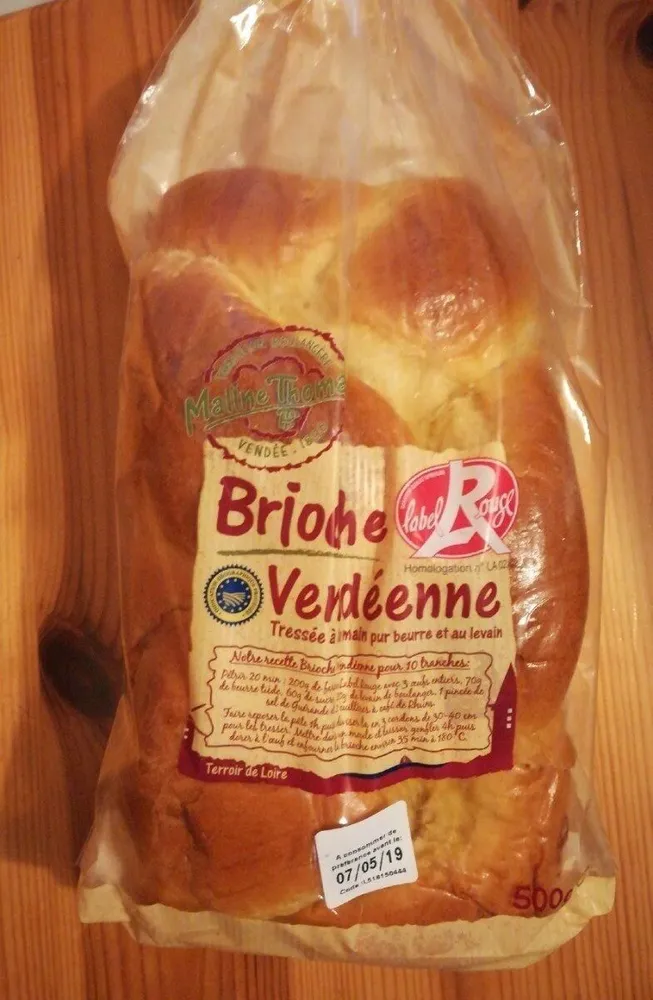 Brioche vendéenne