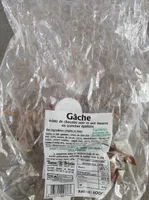Gâche aux éclats de chocolat noir