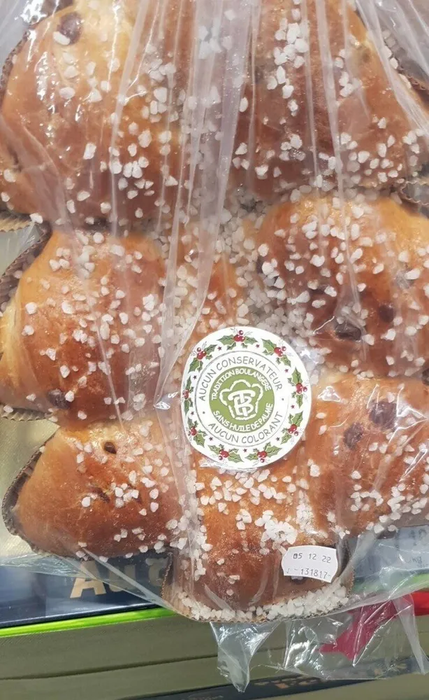 Brioche sapin de Noël aux deux chocolats