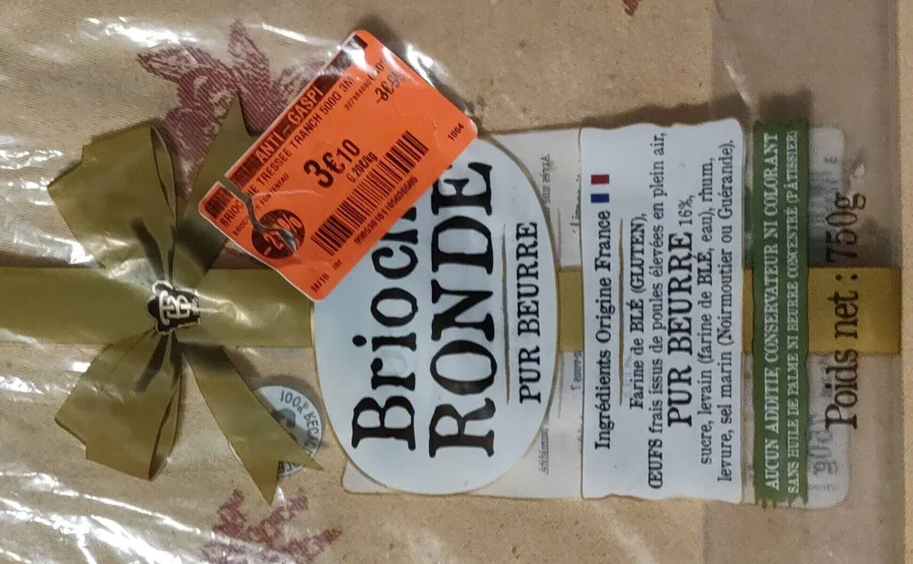 Brioche ronde