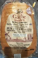 Gâche tranchée au levain