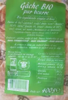 Gâche bio pur beurre