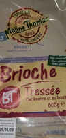 Brioche Tressée Pur Beurre et au Levain