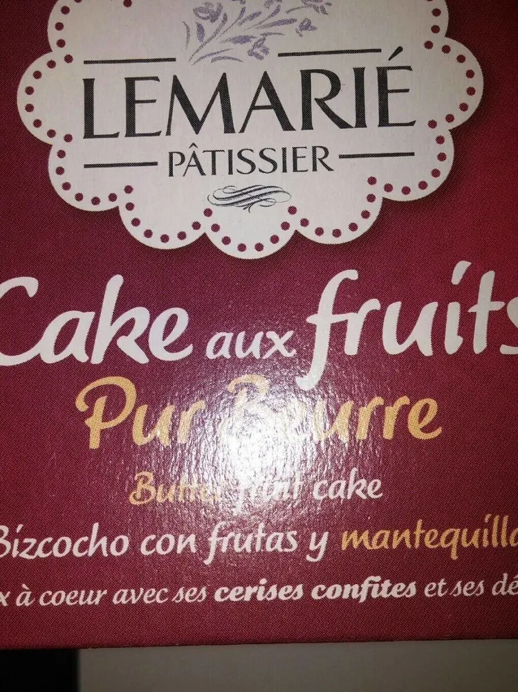 Cake aux fruits pur beurre