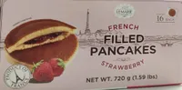 Filled Pancakes strawberrys
