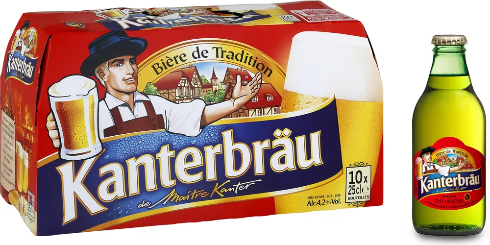 Kanterbräu - 10x25cl kanterbrau - 4.20 degre alcool